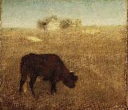Albert Pinkham Ryder Evening Glow, The Old Red Cow Spain oil painting artist
